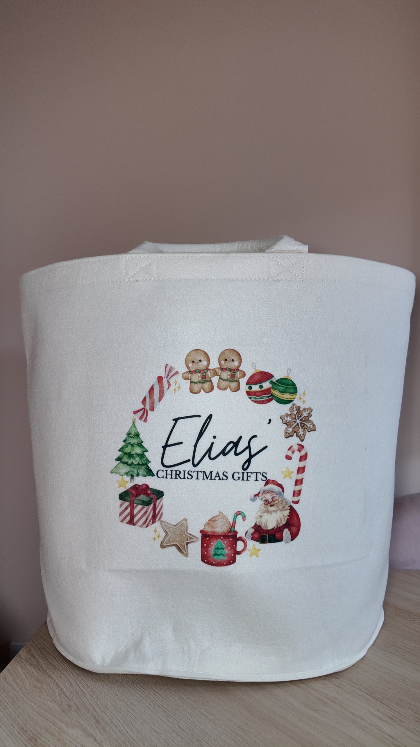 Christmas Design Felt Present Trugs