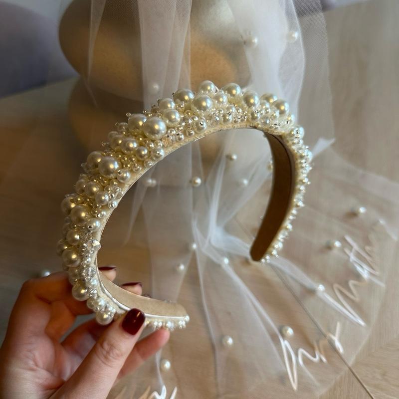 Bridal Pearl Headband | Hair Accessory | Bride | Hen Party | Wedding
