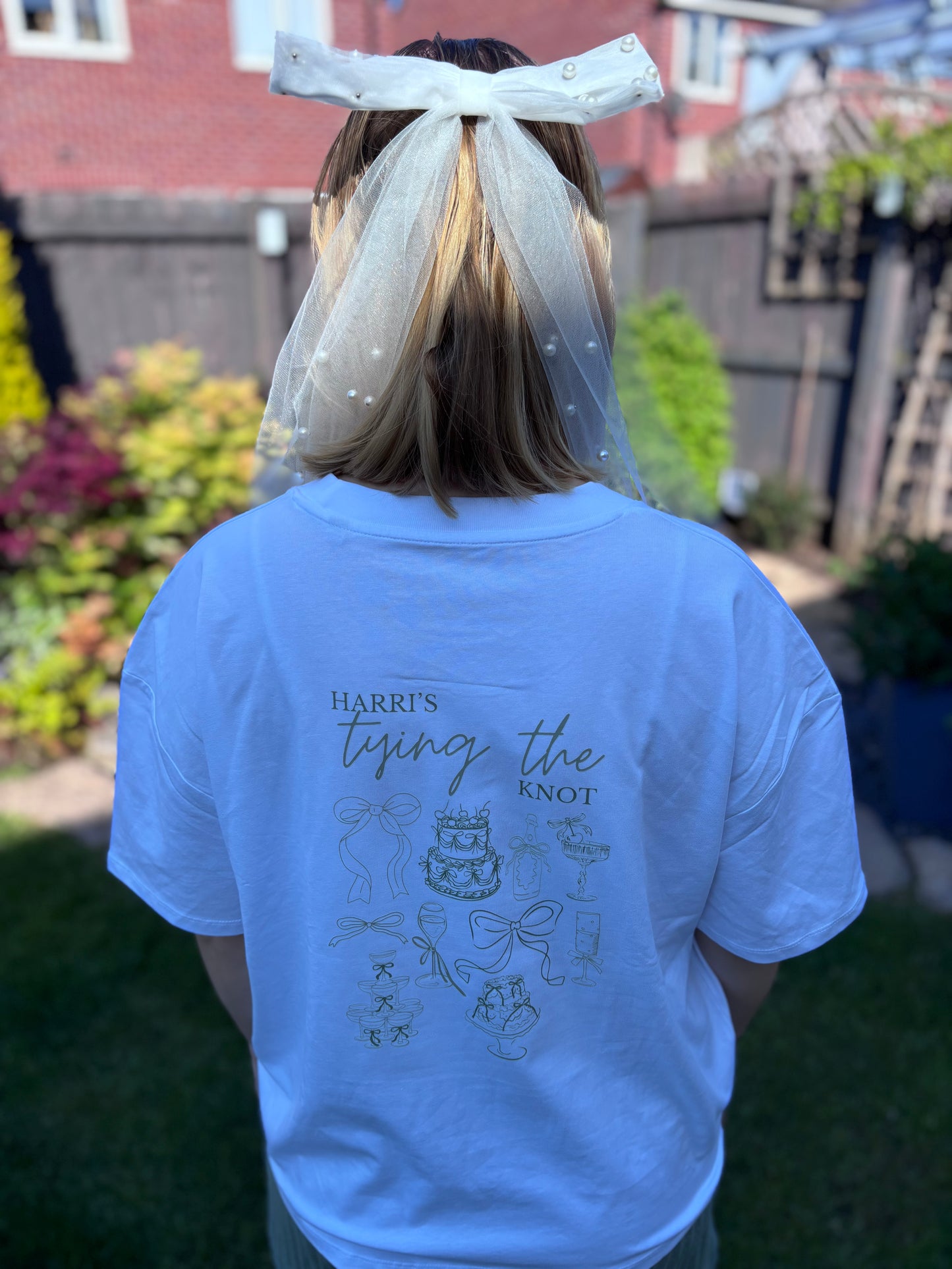 Personalised Hen Party Theme Icon Oversized T-Shirt