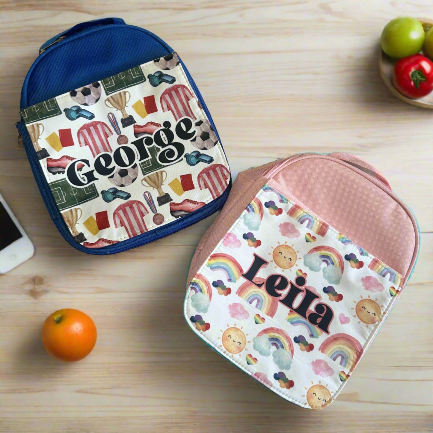 Personalised Children’s Lunch Bag - 24 themes to choose from