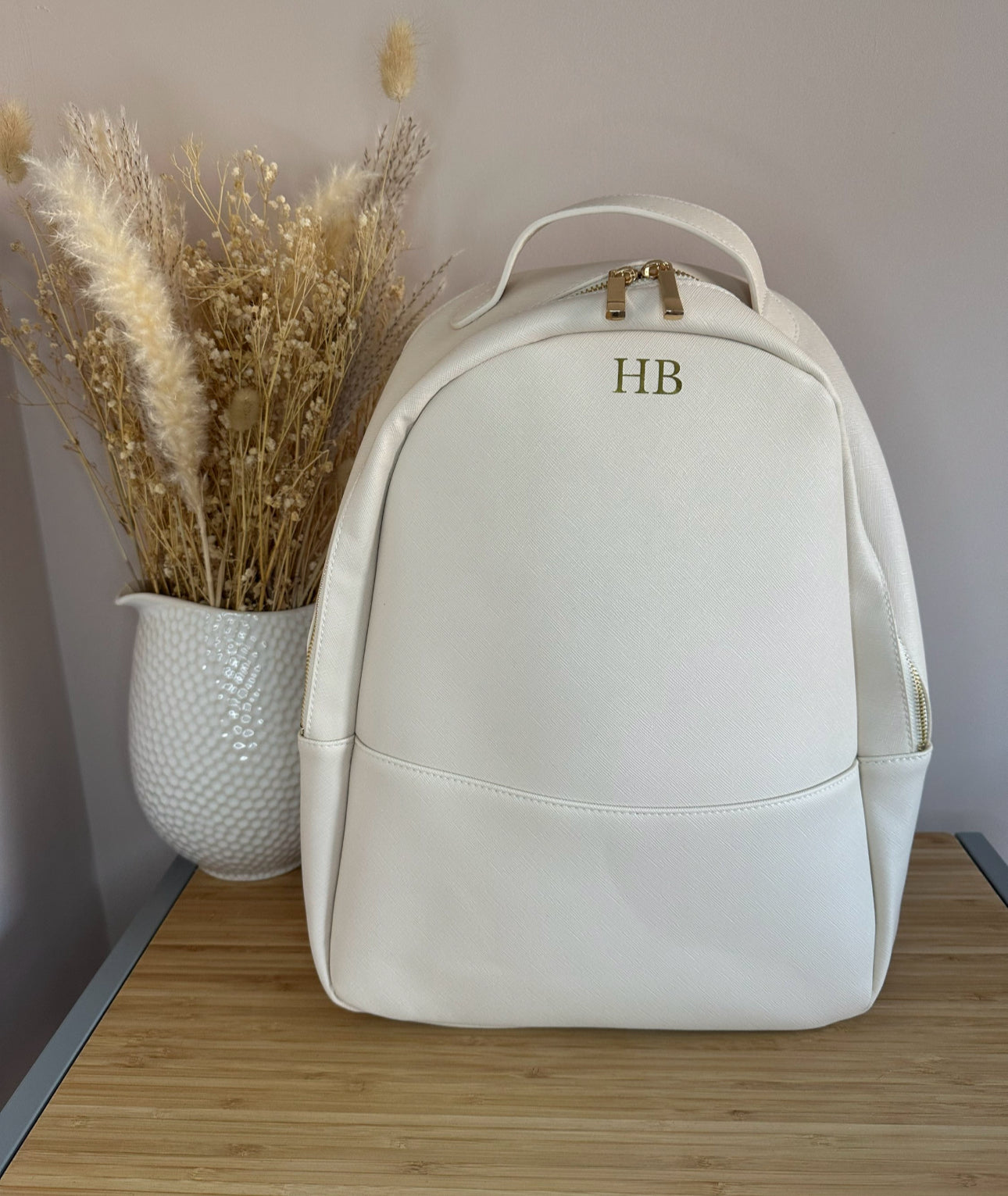 Personalised Backpack, Rucksack | Weekend Bag | Bride to Be Bag, Minimoon, Honeymoon, Hen Party Holdall | Hospital Bag | Overnight bag |