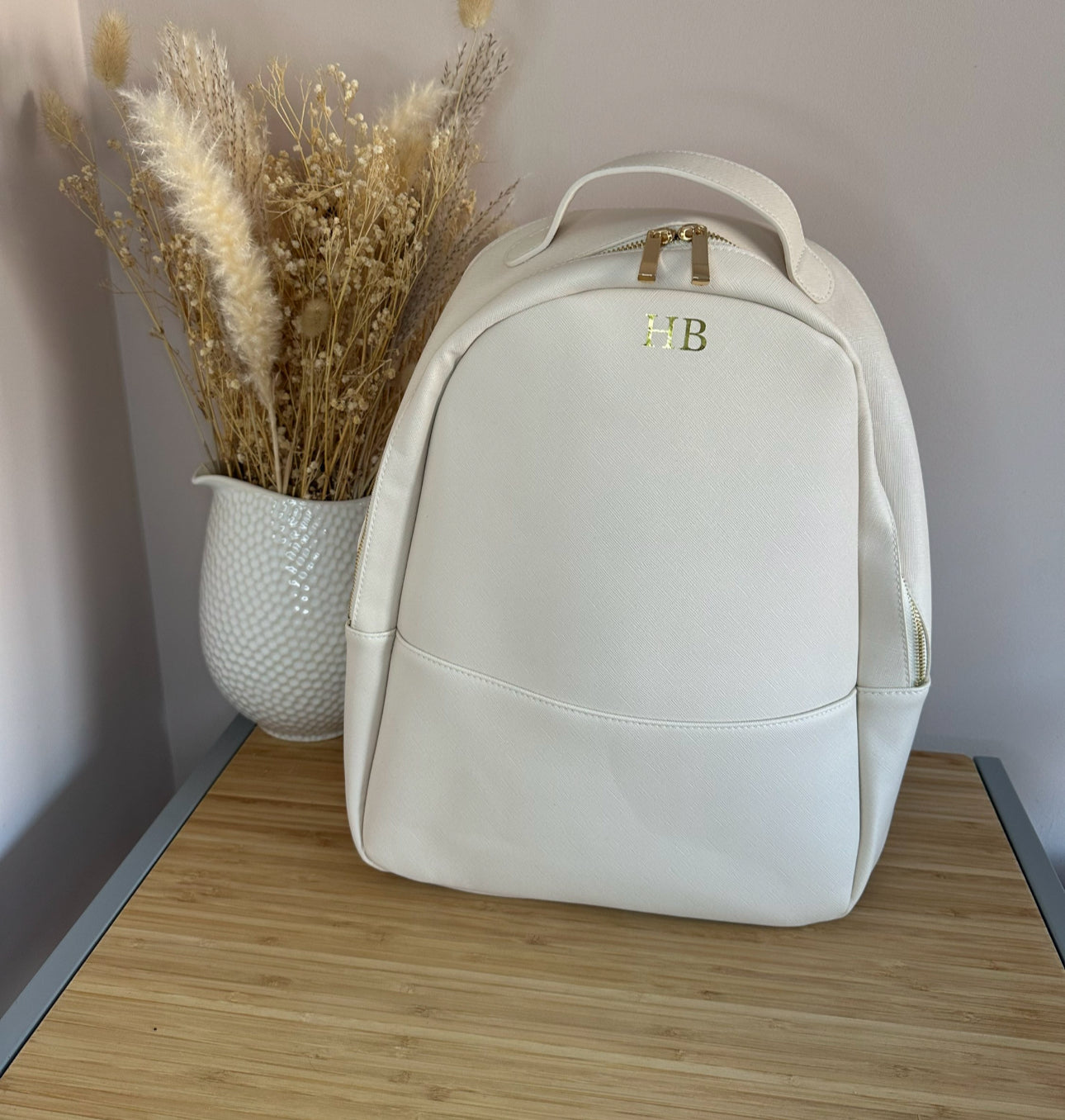 Personalised Backpack, Rucksack | Weekend Bag | Bride to Be Bag, Minimoon, Honeymoon, Hen Party Holdall | Hospital Bag | Overnight bag |