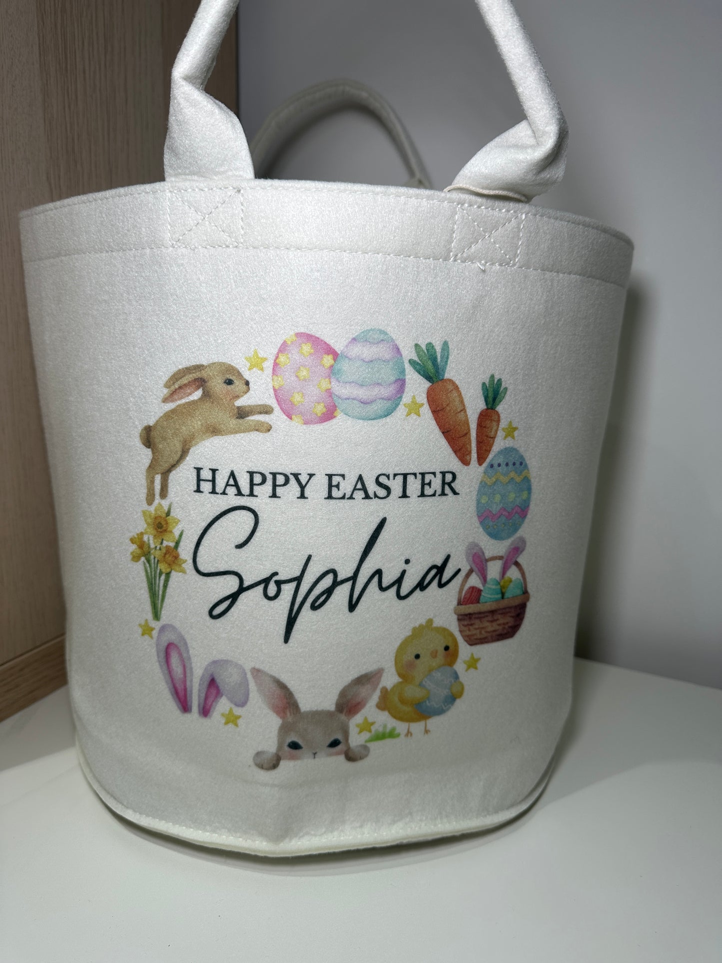 Easter Design Felt Present Trugs
