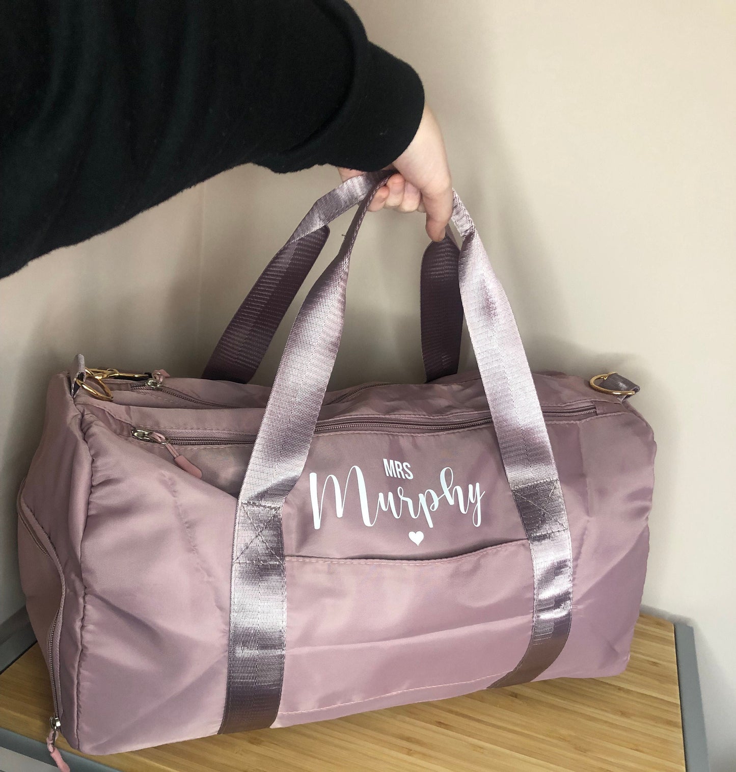 Personalised Bride Weekend Duffel Bag Bride to Be| Personalised Hospital Bag | Future Mrs, Various Colour Available, Hospital Bag, Mummy,