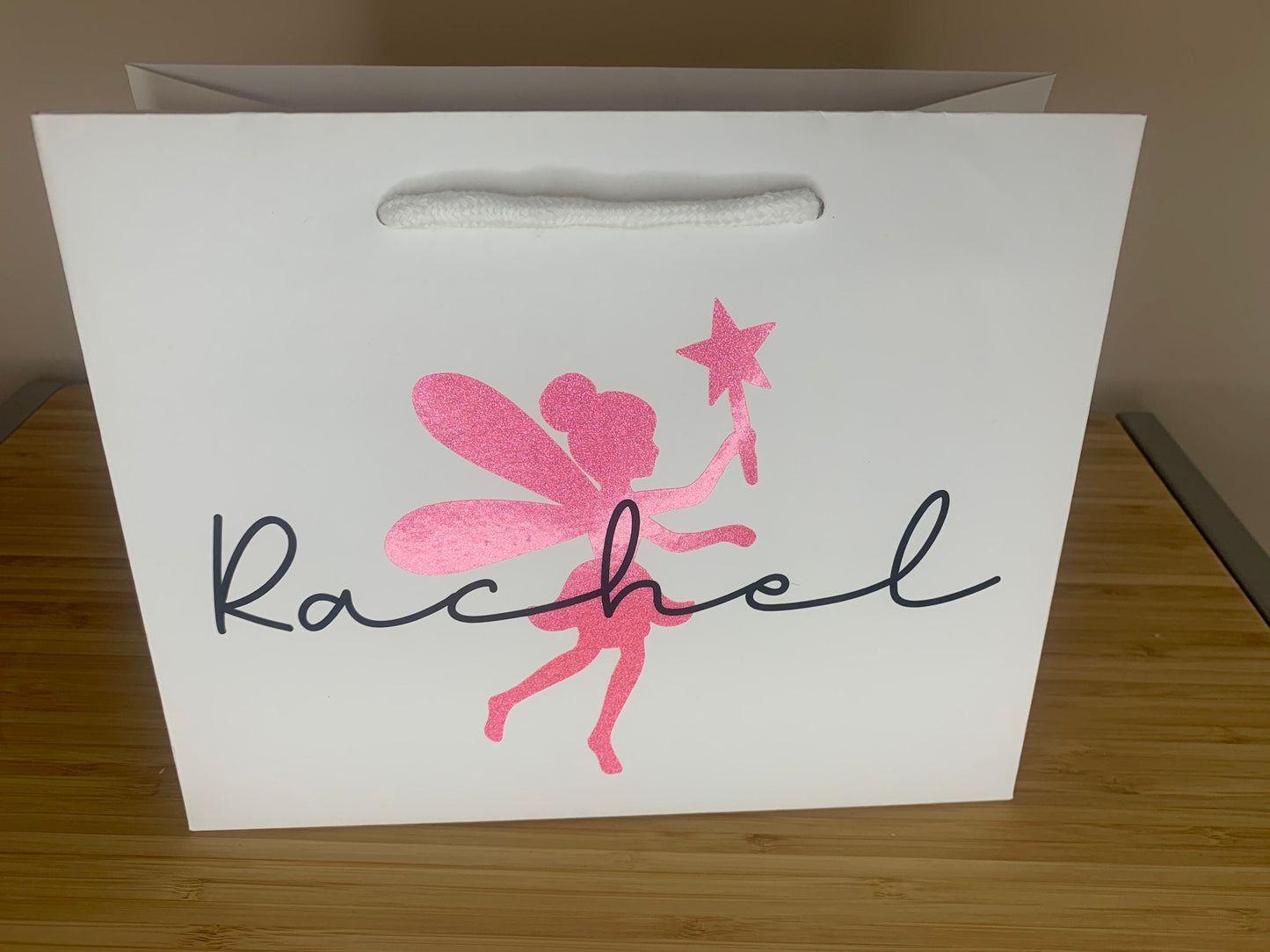 Personalised Children's Birthday Luxury Gift Bag - Dinosaur, Teddy Bear, Crown, Fairy - Various Colours - Kid's Party