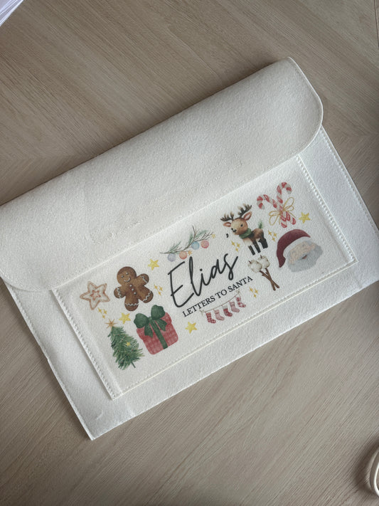 Christmas Design Letter to Santa Folder