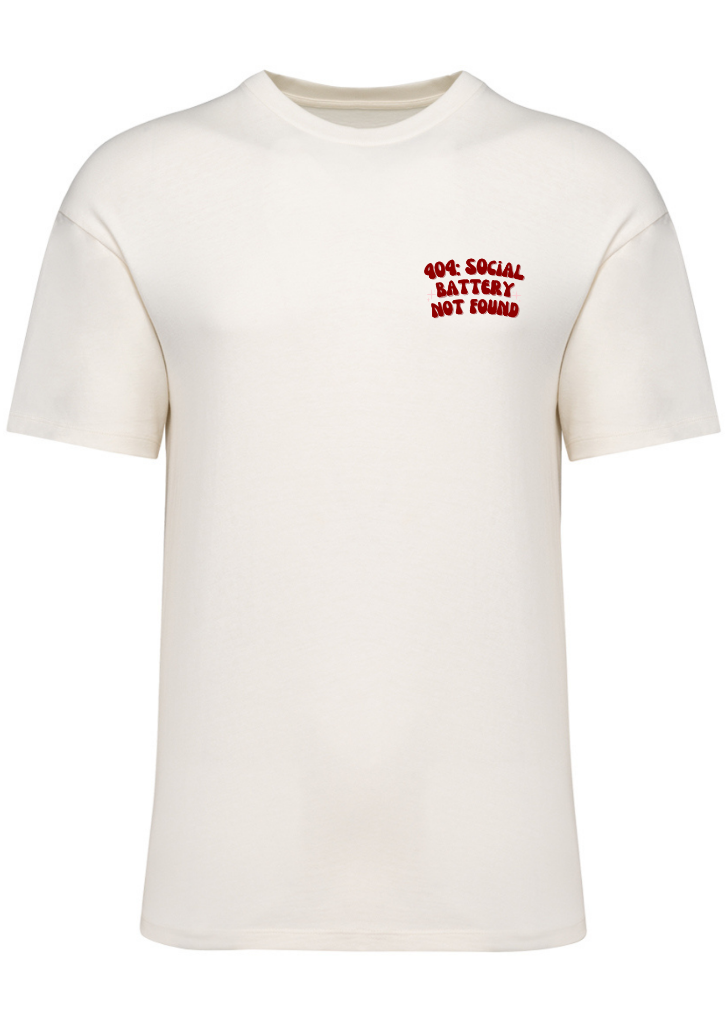 '404: Social Battery Not Found' Sweater/T-shirt