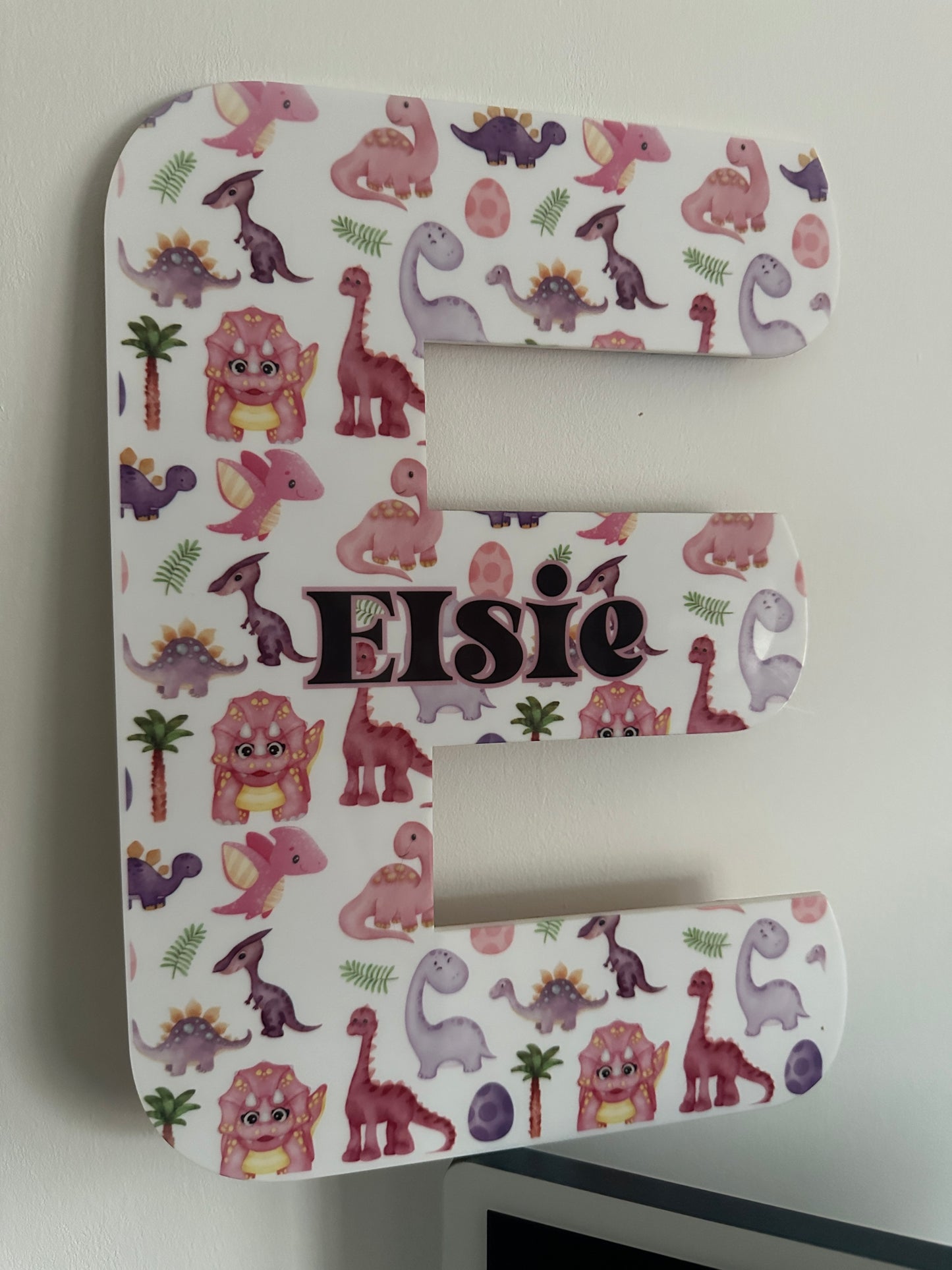 Personalised Acrylic Nursery/ Playroom/Bedroom Letter - 28 themes to choose from