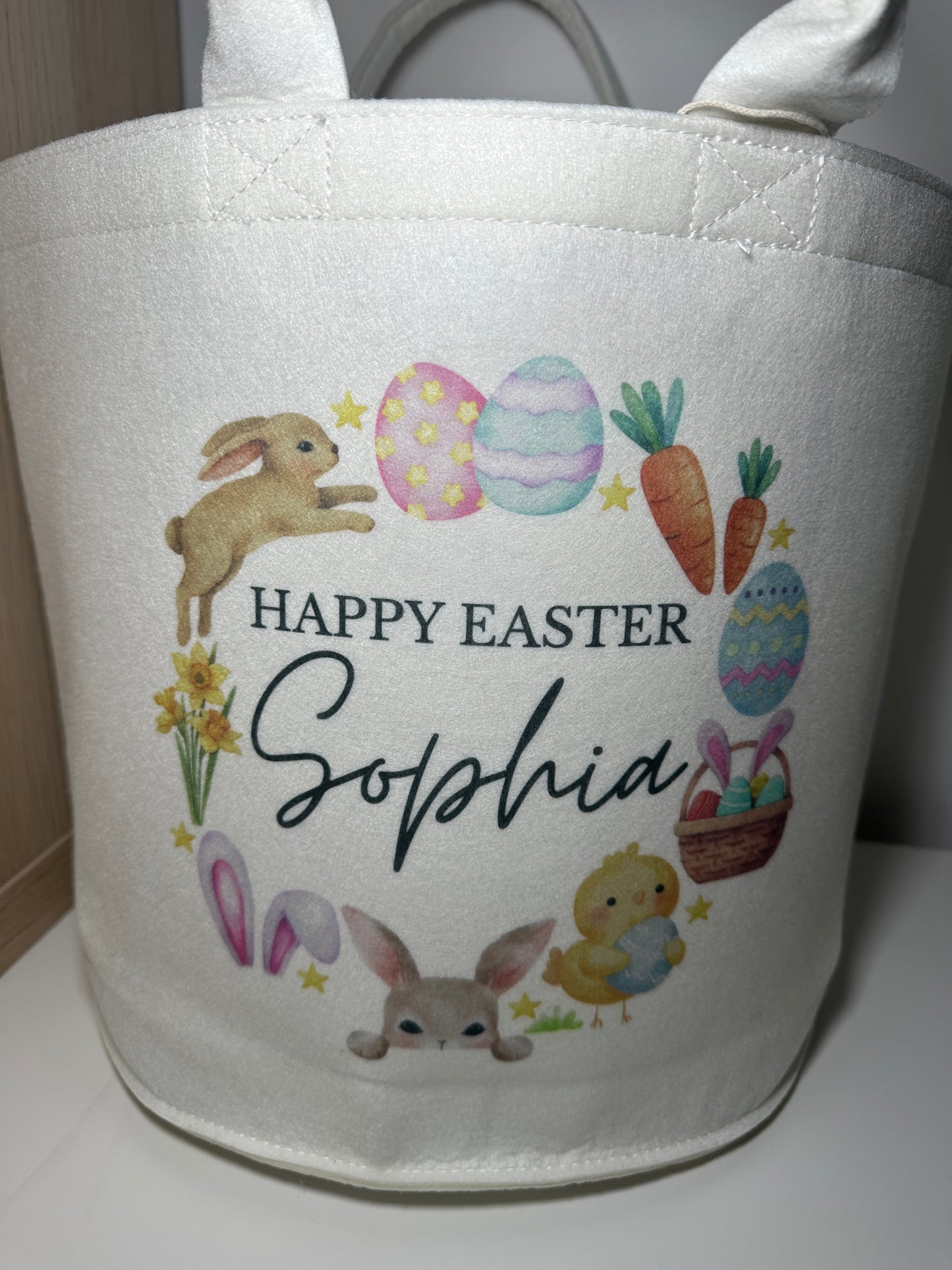Easter Design Felt Present Trugs