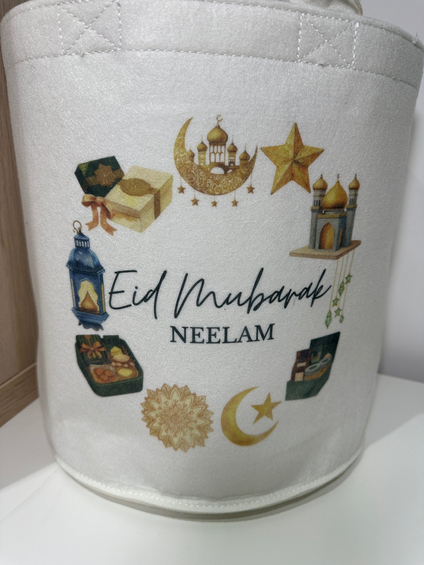Eid Design Felt Trug