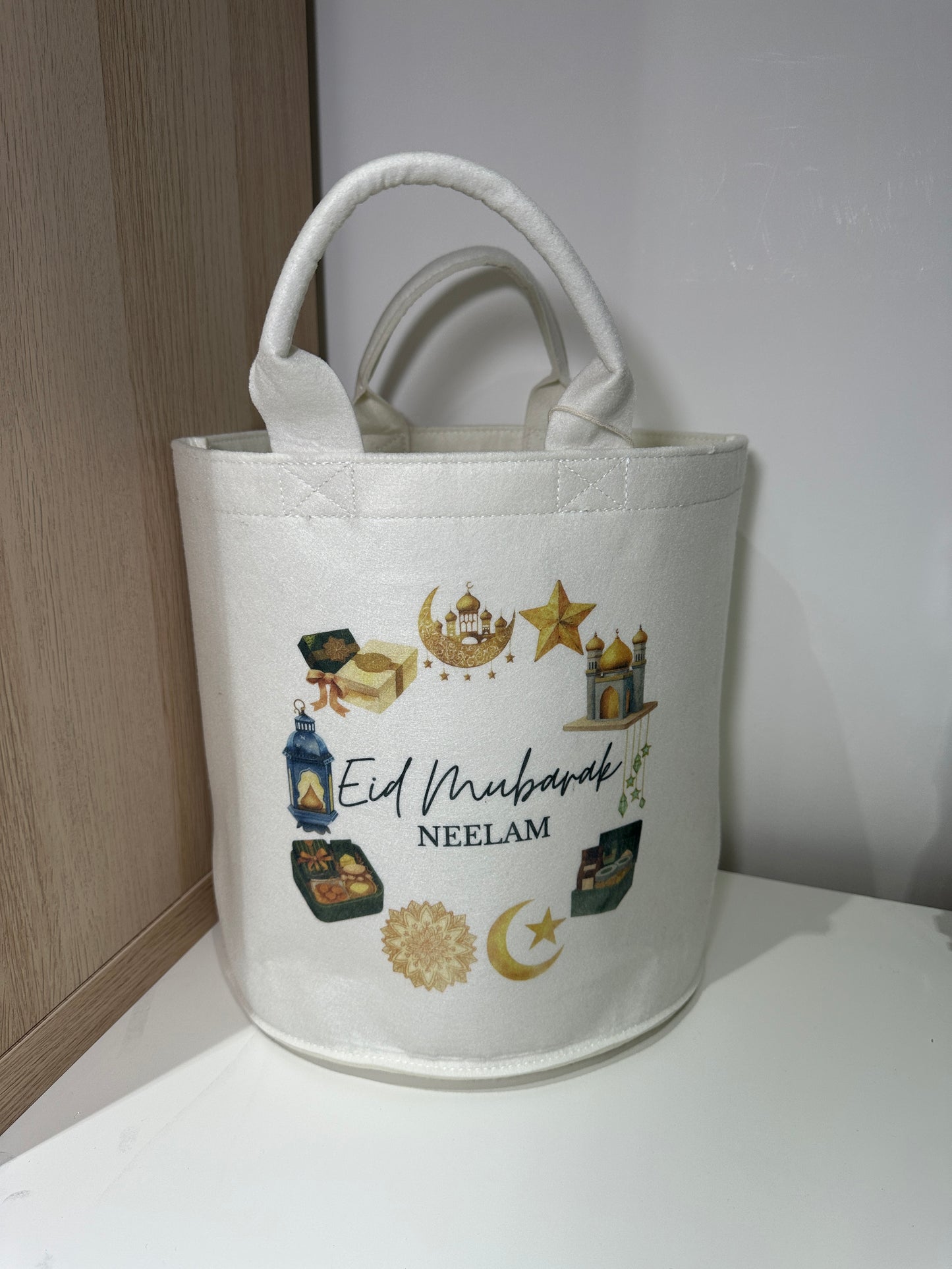 Eid Design Felt Trug