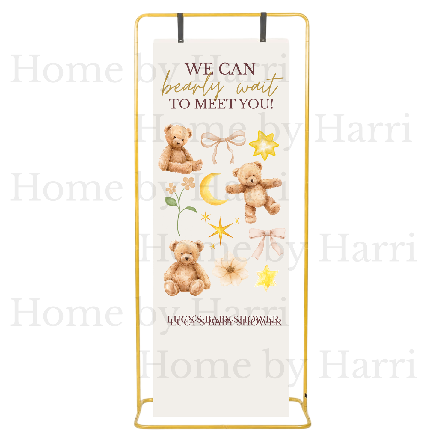 ALL DESIGNS Personalised Fabric Sign