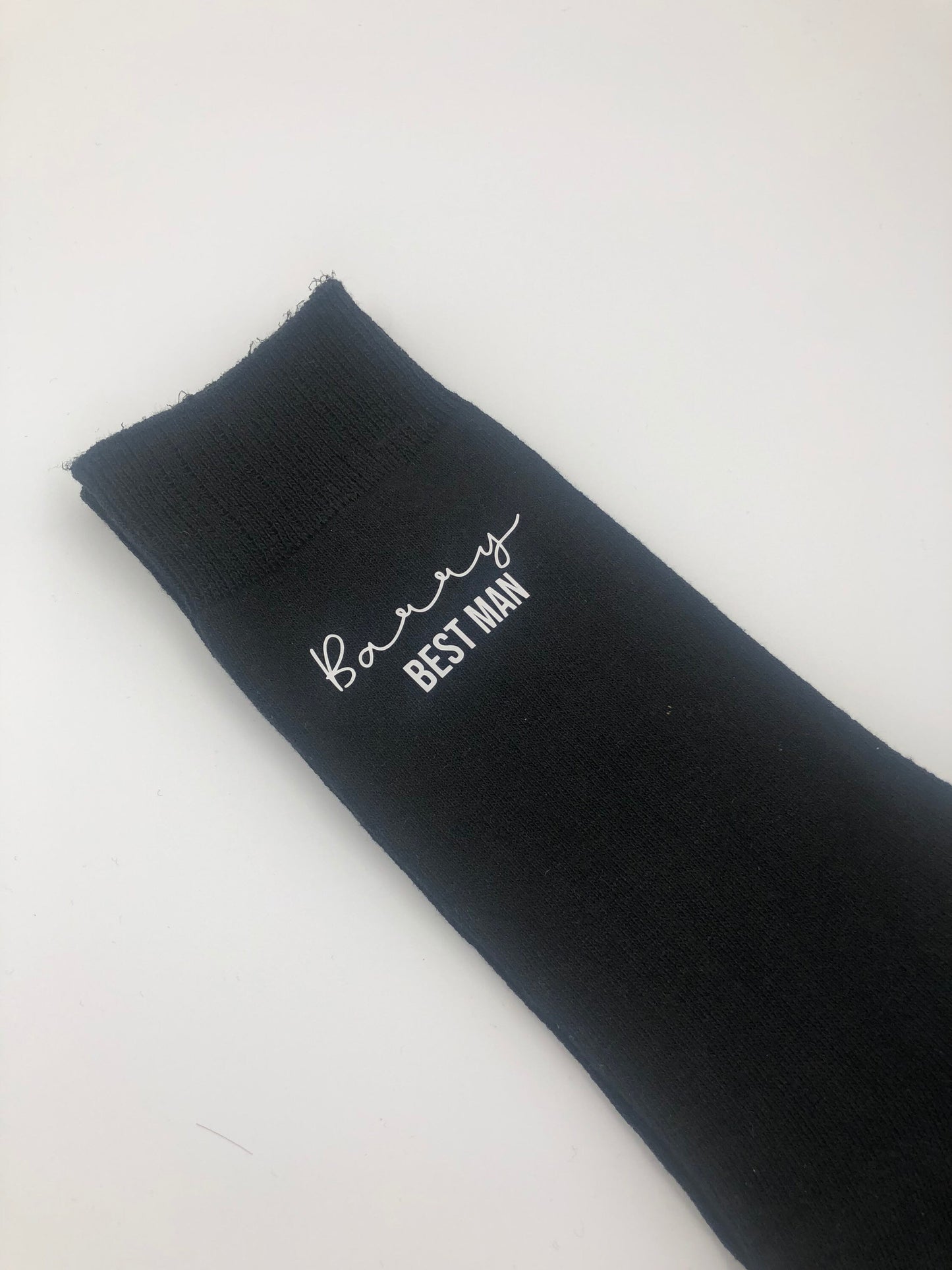 Personalised Name Wedding Socks | Groom, Groomsman, Best Man, Father of the Bride, Father of the Groom Socks