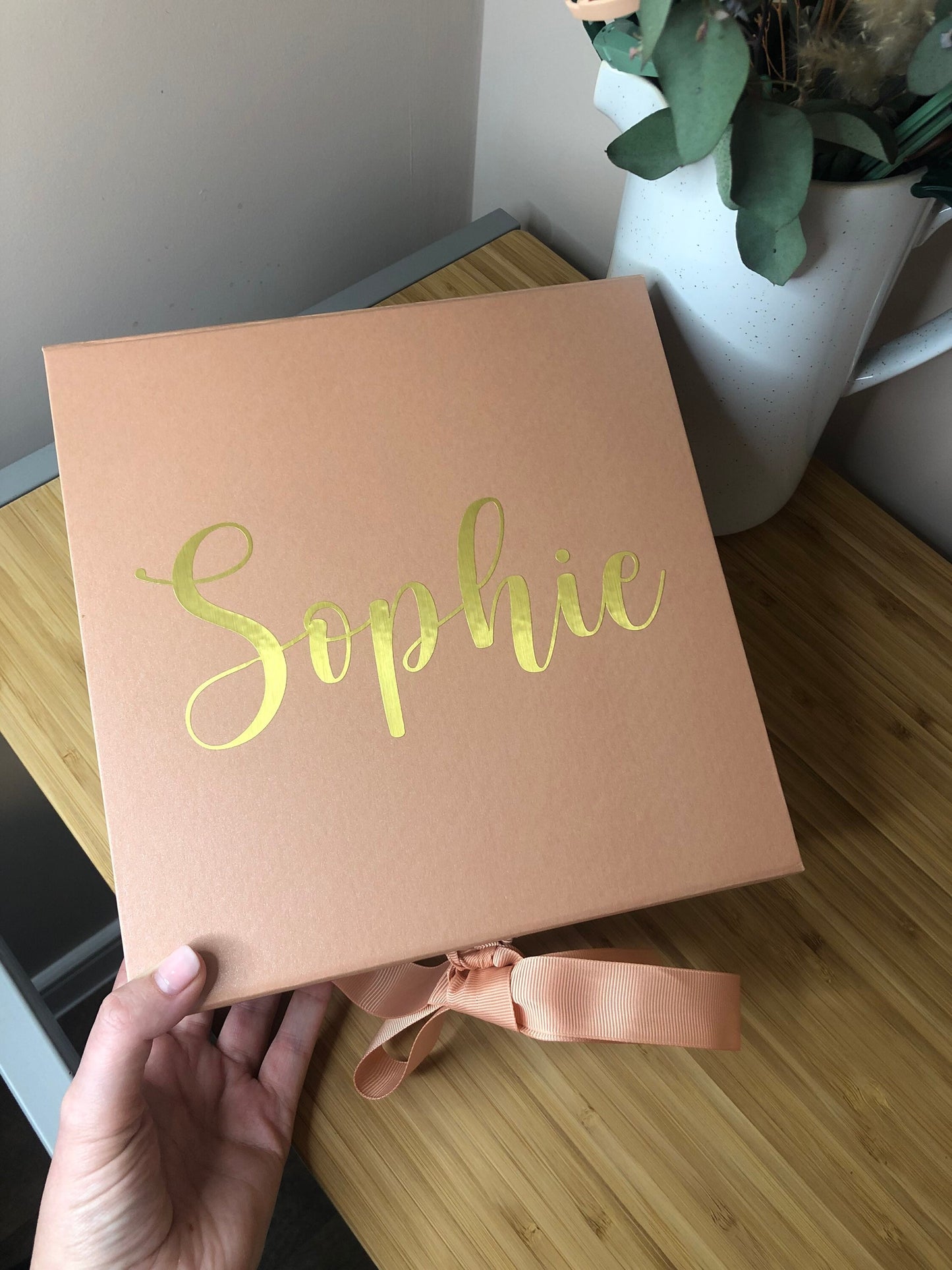 Personalised Bridesmaid Proposal Box | Bridesmaid, Bride, Maid Of Honour, Mother of the Bride, Bridal Party | Various Colours