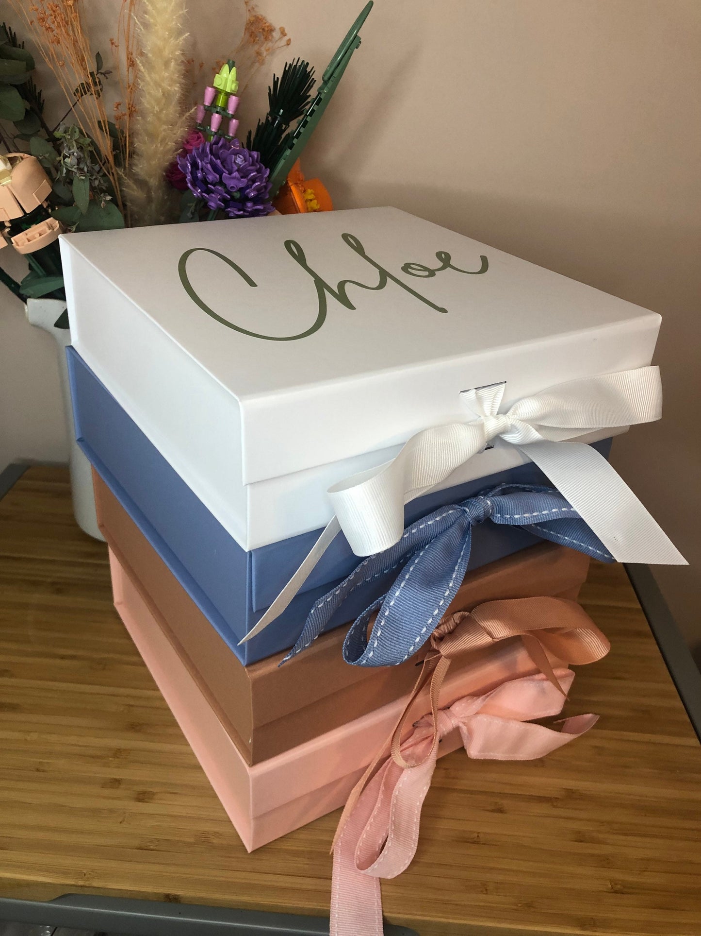 Personalised Bridesmaid Proposal Box | Bridesmaid, Bride, Maid Of Honour, Mother of the Bride, Bridal Party | Various Colours