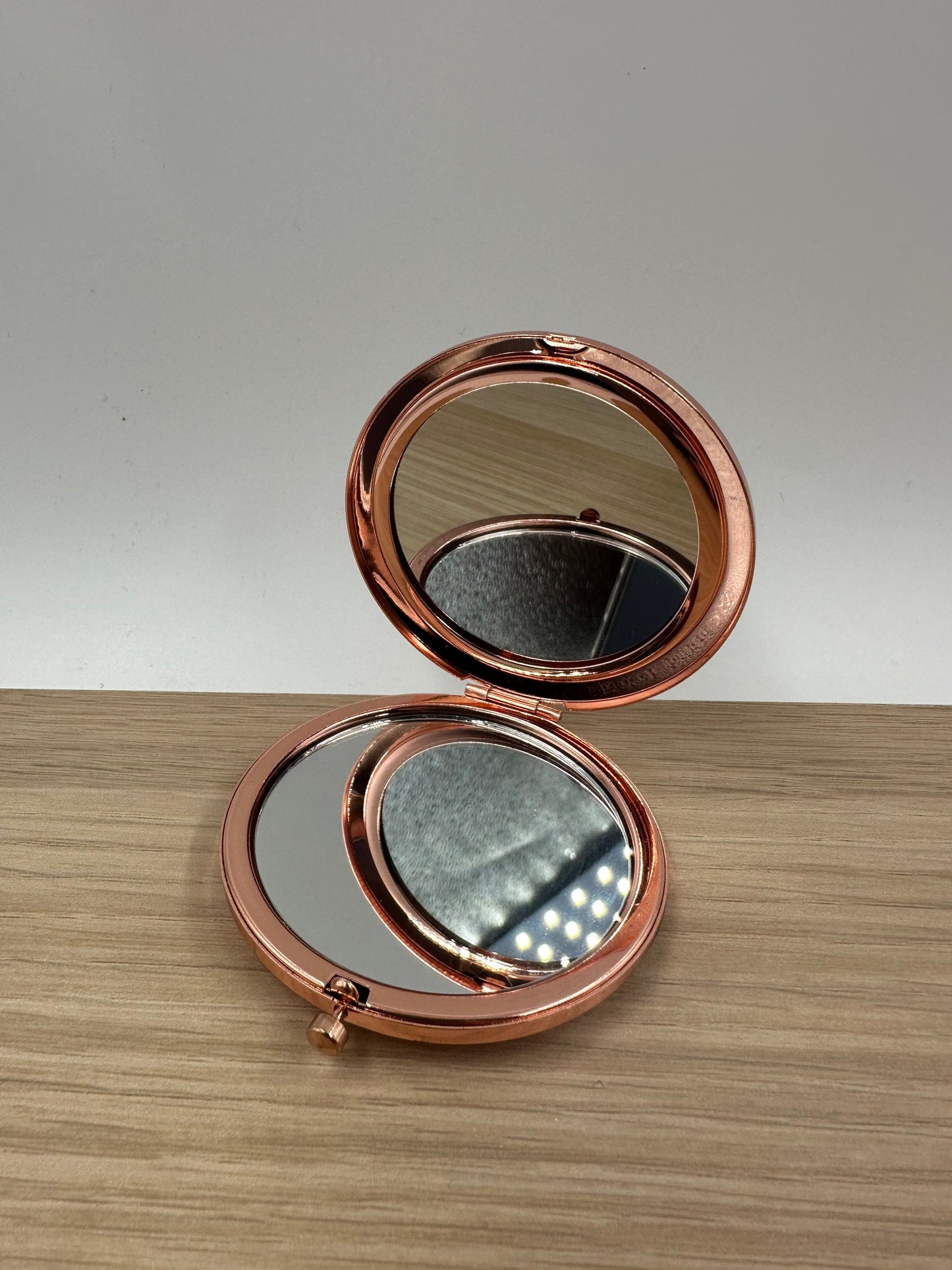 Personalised Compact Cosmetic Mirror | Custom Photo | Bridal Party | Mother’s Day | Valentines | Rose Gold Gold Silver